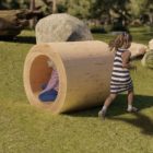 Natural Impressions Log Tunnel